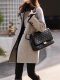 Women's woolen coat thickened autumn and winter 2025 new temperament commuting loose slimming high-end double-sided woolen coat