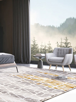 Heng Private Turkey imported carpet Living room household sofa coffee table mat Simple modern light luxury bedroom bedside blanket