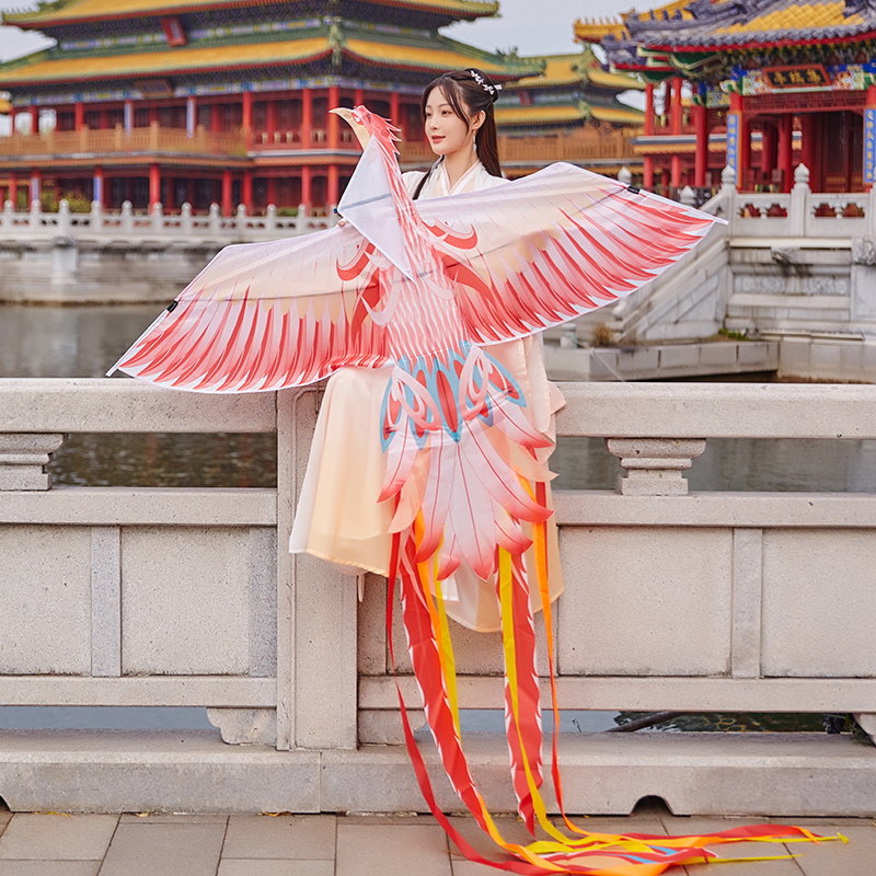 舞園鳳凰凧 大人用 2025年新作 そよ風 簡単に飛ばせる ネットセレブ 中国風 国民的トレンド 高級凧