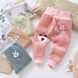 Удерживающие тепло штаны для раннего возраста, высокая талия