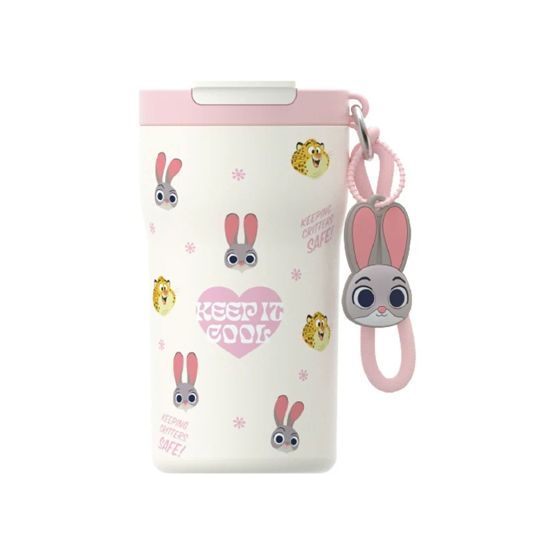 Cupmystery Zootopia кофе термос кружка для девочек милая соломинка кружка, повседневная портативная двойная чашка