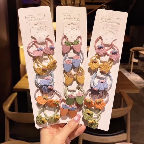 Детский безвредный аксессуар для волос, детская резинка для волос, не повреждает волосы, оптовые продажи