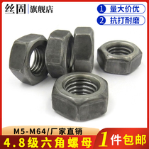 Class 4 GB52 natural color hexagon nut light nut anchor nut M3M4M5M6M8M10---M64