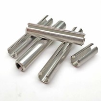 304 stainless steel elastic cylindrical pin positioning pin opening pin spring pin pin M3M4M5M6M8mm