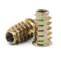 Positive Dada M4M5M6M8M alloy nut furniture nut furniture embedded nut internal and external tooth nut