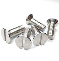 304 stainless steel lined slotted head screws slotted head M1 M1 6M2M2 5M3M4M5mm GB68