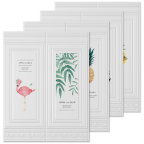 Self-adhesive 3D three-dimensional background wallpaper Bedroom warm wall skirt Nordic ins forest wallboard sticker waterproof wallpaper