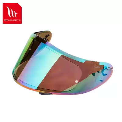 Spain MT original helmet black tea outer lens locomotive men and women cool personality trend black full helmet