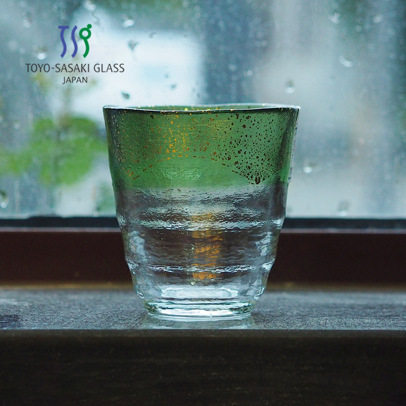 Japanese Sasamu imports heat - resistant cup thickening Japanese glass cup men's gift