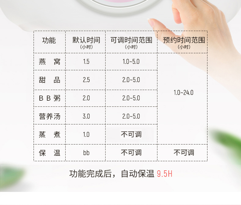 荣事达 电炖煲汤锅 隔水炖 图15