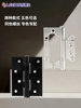 Lides Stainless Steel Flat Opening Thickened Wooden Door Hinge 4inch 5inch Bearing Silent Buffer Bedroom Double Hinge