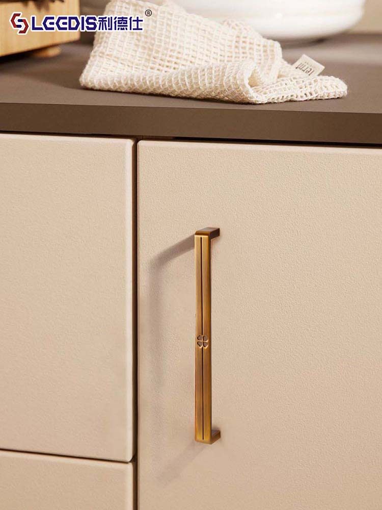 Medieval Style Cabinet Door Wardrobe Handle New Chinoiserie Antique Retro Solid Thickeneded Cabinet Drawer Single Hole Cabinet Handle