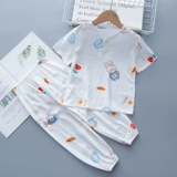 Детская летняя тонкая пижама, летняя одежда