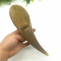 Natural horn plate scraping massage scraping Tube full body Universal face neck back dial mouth stick beauty horn tube