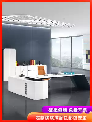 New paint boss table big class desk boss desk simple modern manager table fashion personality desk