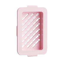 High elastic mesh soap bubble box multi-functional hands-free lathering household soap box storage rack drain rack