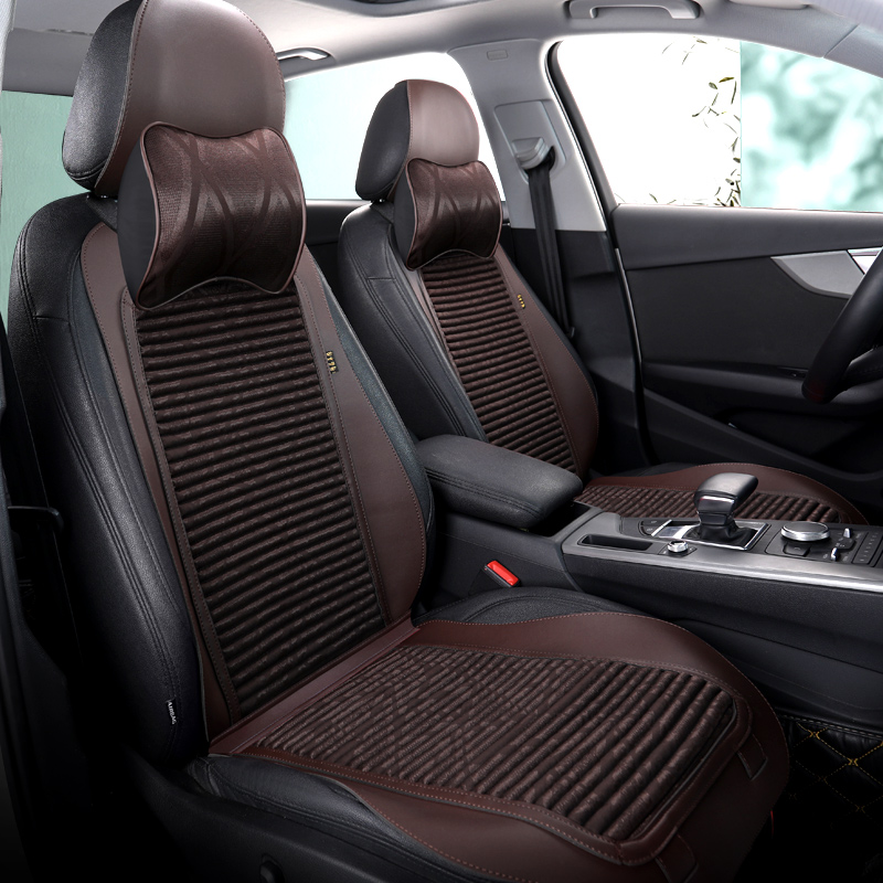 The new health buckwheat saddle car seat cover four seasons general wild waist breathable summer cool cushion ventilation seat cushion