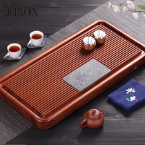 Gongfu tea set Rosewood solid tea tray Tea set household bakelite Gongfu tea sea drainage size mahogany tea table