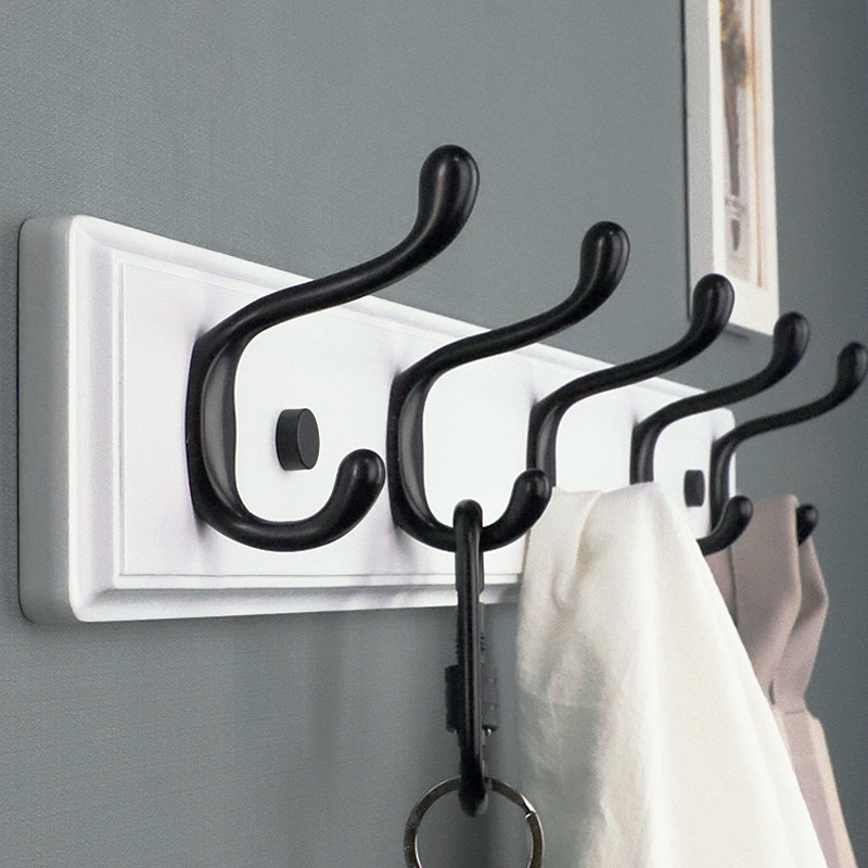 Eurostyle clothes hangers Creative bedrooms hangers wall-mounted wall clothes bonnet hooks into the doors to the door hanging clothes hook