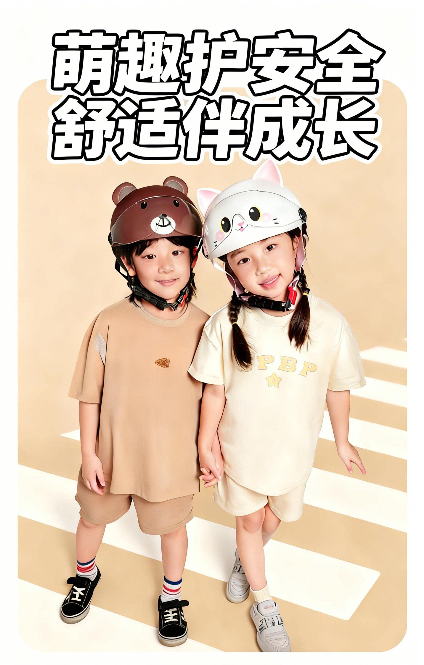 Xiaoan children's helmet, new national standard, for boys' electric bikes, girls' motorcycles, baby safety helmet for ages 3 to 6, sun protection
