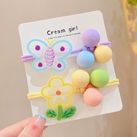 Butterfly Yellow Flower 2 Set Set