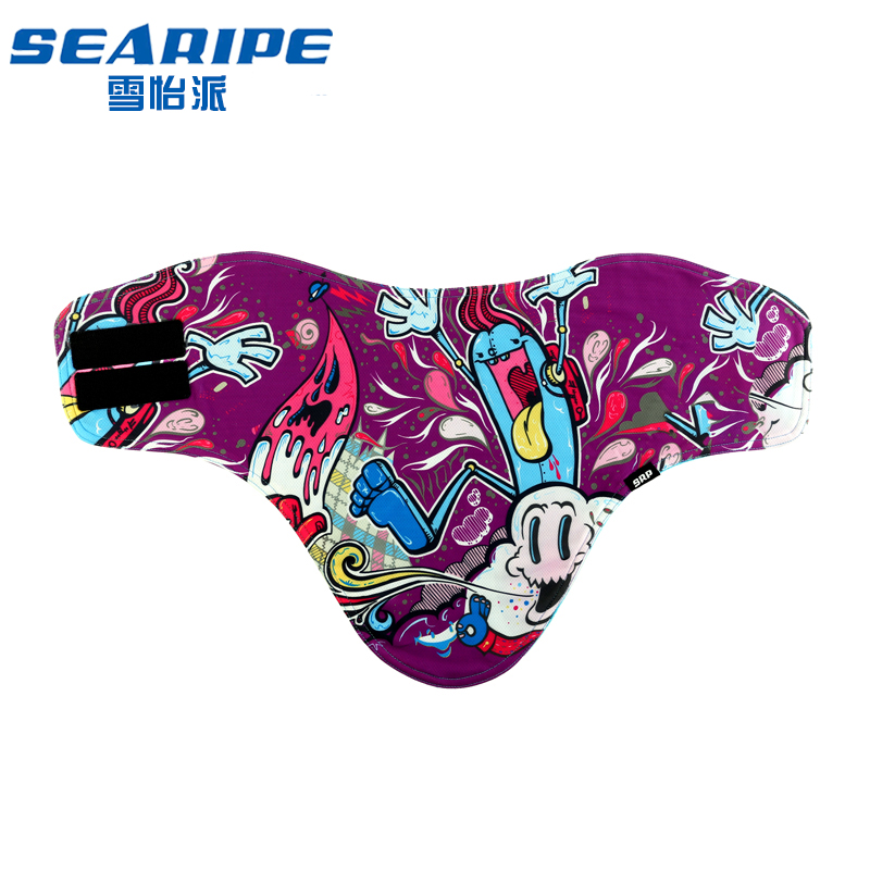 SEAPIPE single double board ski protective face ski mask warm windproof face towels ski triangular towel riding equipment