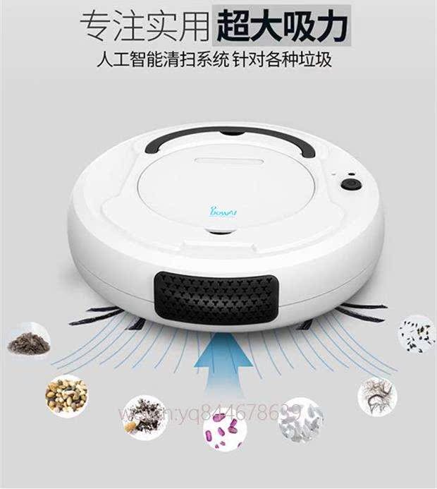 Robot Dust Collector Hair Removal Automatic Automatic Cleaner Dust ngang Smart Sweeper Làm sạch dễ dàng - Robot hút bụi robot hút bụi philips