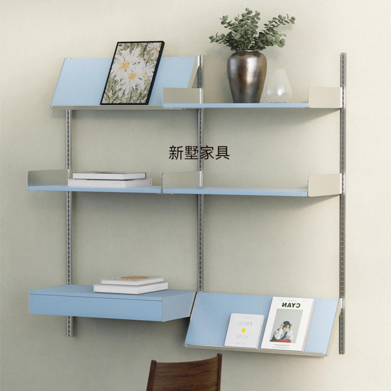 Creative Cream Style Blue System Rack Home Living Room Entrance Bedroom ...
