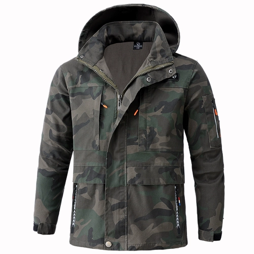 Эластичный камуфляжный хлопковый износостойкий комбинезон