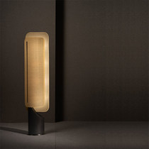 Simple modern living room floor lamp creative fashion designer soft decoration hotel sand side standing lamp study floor lamp