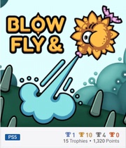 PS5 PS5 PS4 Generation Platinum < Blow Fly > 2x4 sleeve