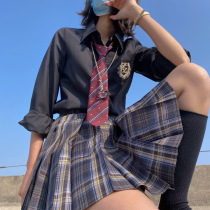 Kasuga (mechanical Ji) spot original black dress jk uniform dress Orthodox female short pleated hot girl