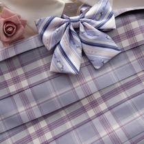 Kasugabe (Lilac Knot) Spot Original Purple Plaid Skirt JK Uniform Orthodox Girls Pleated Skirt Sweet