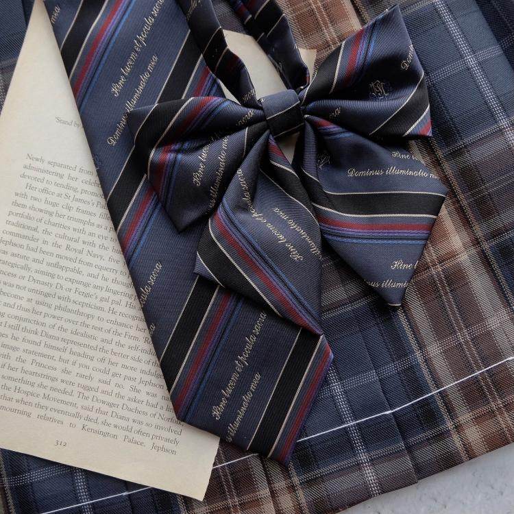 Kasukabe (Book of Honor) original matching bow tie spot jk uniform small accessories