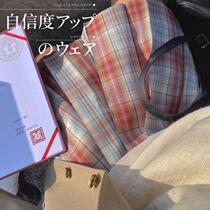 Kasukabe (Bronze Sparrow) spot original red orange plaid skirt jk uniform orthodox girl pleated excellent spring and summer