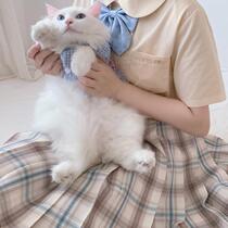 Kasugabe (gradient milk cover) spot original jk uniform orthodox plaid womens pleated skirt cat gentle autumn and winter