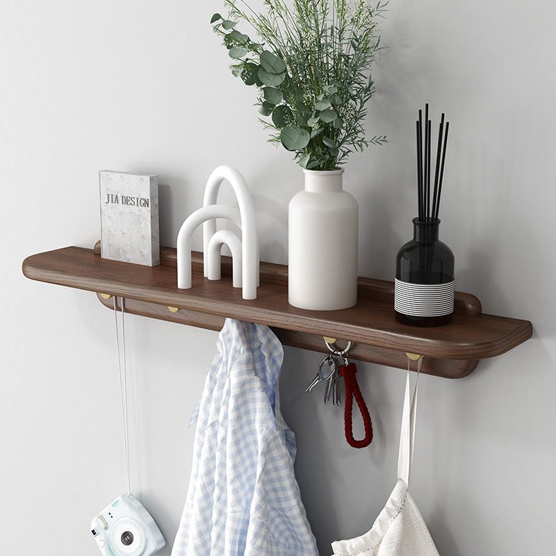 Vegetable all-solid wooden wall with wall wall hanging bedroom decorative frame living room sofa background wall TV wall