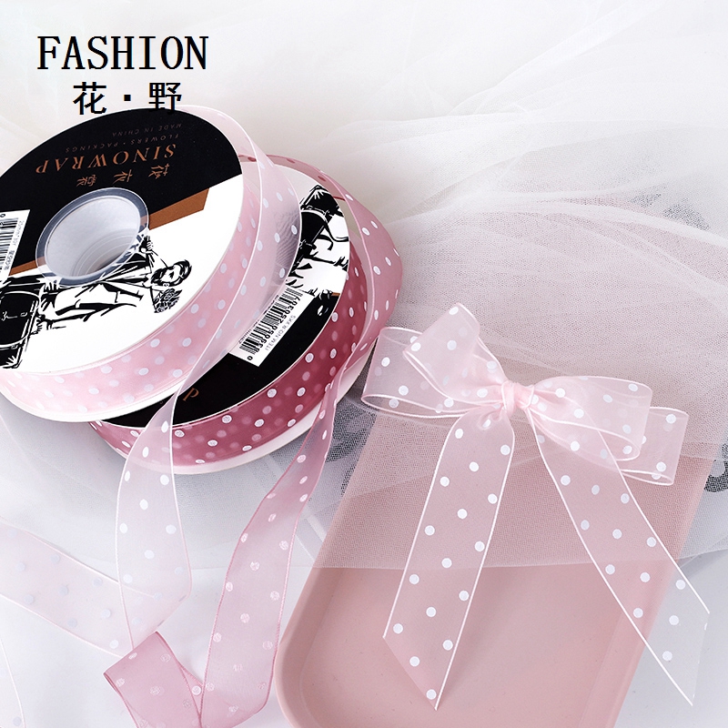 Flowers wild 2 5cm stars empty yarn with point of snow spun silk with flowers packaging color with flower satin ribbon colored ribbon