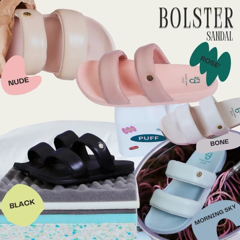Thai Puff Shoes Are Soft and Comfortable, Niche Slippers, Cloud-Like Soft Non-Slip Slippers