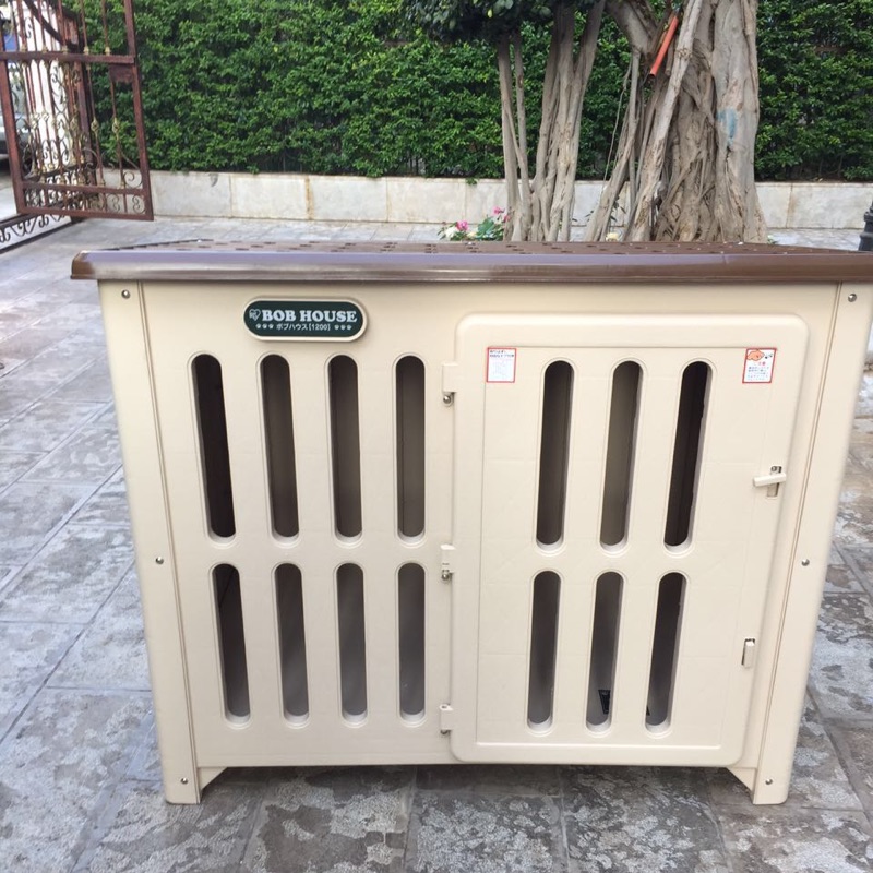 Alice outdoor dog cage medium large dog teddy resin pet dog cage house IRIS kennel