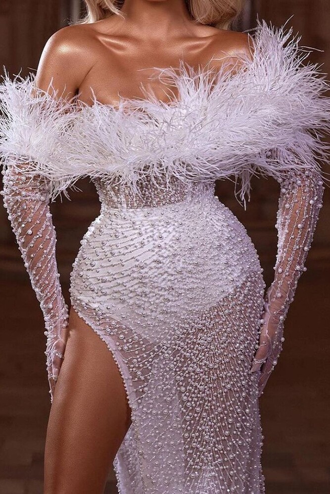 Split Sequin Party Evening Dress сексуальный трещина блестки партия Банкет платья женщина 