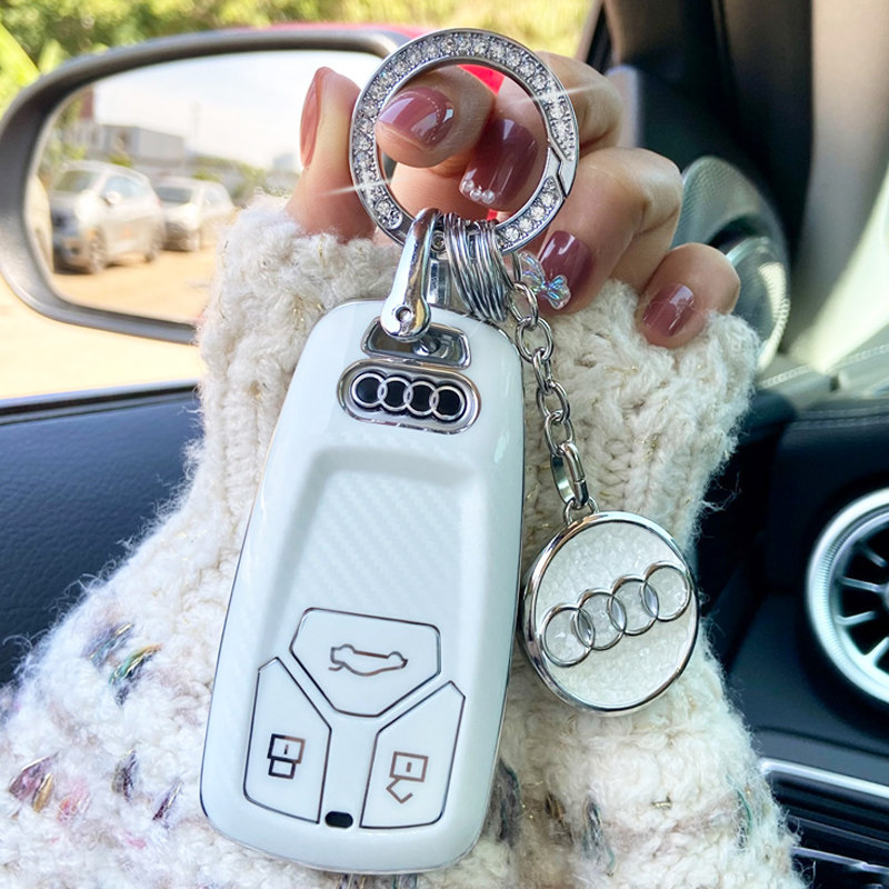 Audi A4L key case 2021 Q5L new A6L buckle Q2L female A5 buckle q3 car a3q7 a5 buckle Q7A8L high-end