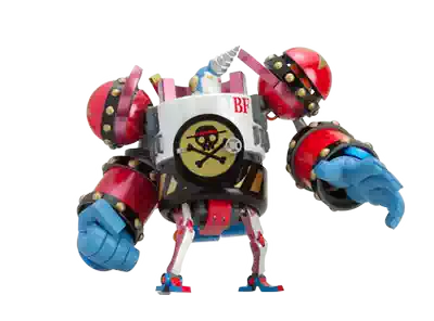 眼镜厂sc造型王海贼王顶上决战3 弗兰奇将军组立景品手办