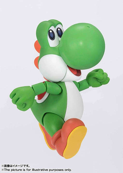 Bandai SHF Super Mario Super Mario Yoshi Little Dinosaur Yoshi làm được - Capsule Đồ chơi / Búp bê / BJD / Đồ chơi binh sĩ