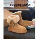 Warm Snow Boots for Women with Plush Lining, 2025 New Winter Northeast Snow Cotton Shoes, Mid-Calf Thick-Soled Long Boots