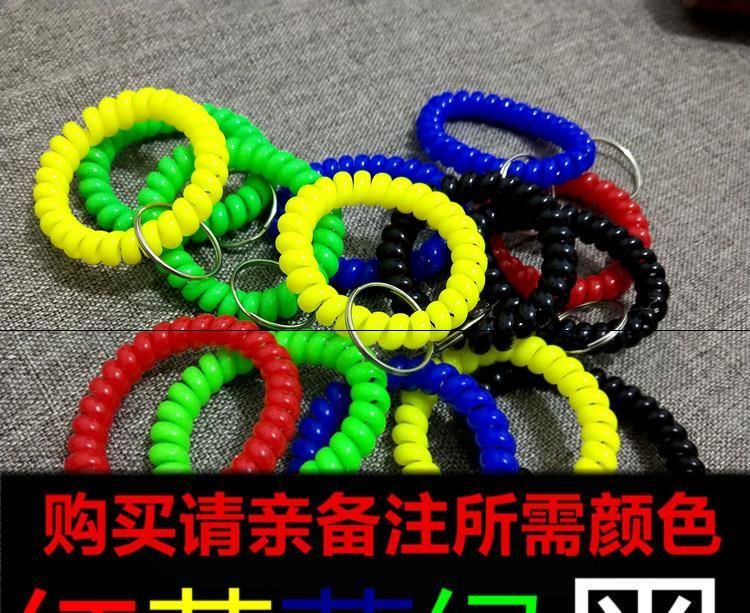 Vòng đeo tay với chìa khóa cram trường tắm bồn tắm khóa cửa vòng nhẫn đơn giản phòng tắm hơi phục vụ thể dục - Phòng tắm hơi / Foot Bath / Thể hình máy mát xa toàn thân