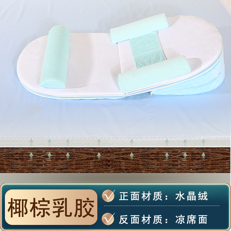 Baby anti-puff Slope Cushion Baby Newborn Cool Pillow pillowehead Lying Bed feeding Milk Thever Anti-Choking Milk Pillow 