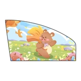 Магнитная ткань для авто, штора, мультяшный детский солнцезащитный крем