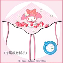 Melody Kite for Children and Girls Breeze Easy to Fly 2024 New Cartoon Adult Weifang Kuromi Sanrio