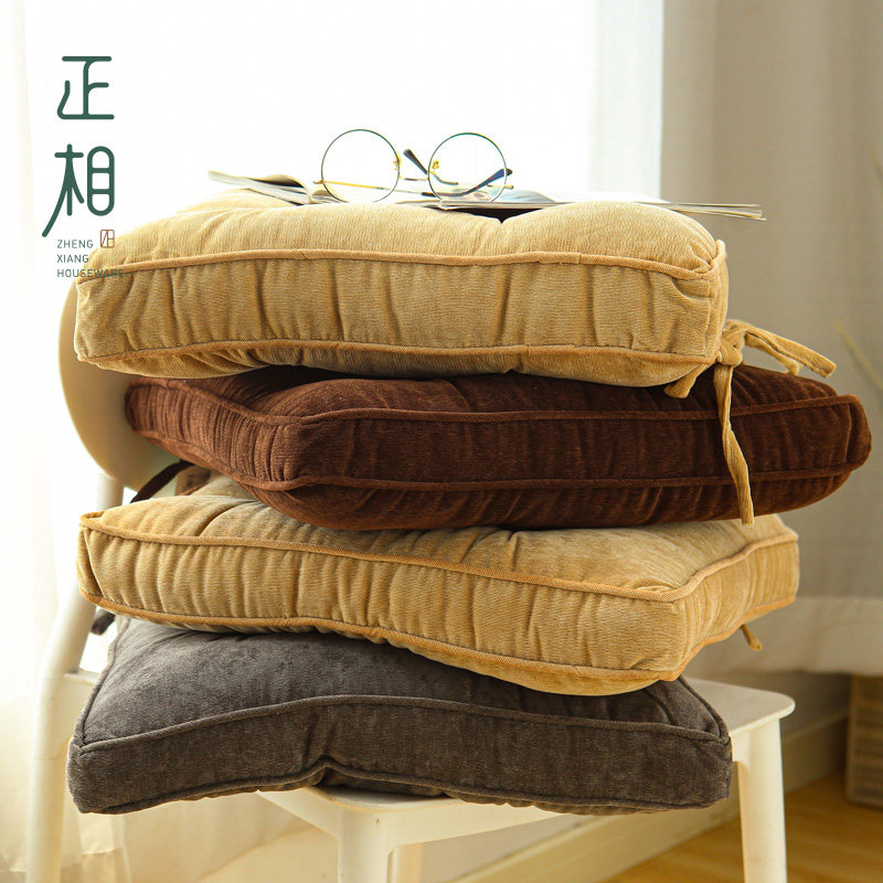 Futon cushion kneels down to worship household bedroom living room floating window square thick large tatami cushion Japanese style